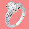 cubic zirconia wedding rings, wedding ring pattern.